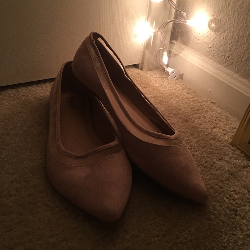 TORRID Baby Pink Flats